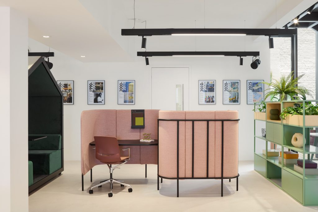 akoestische duo werkplek leaf pod