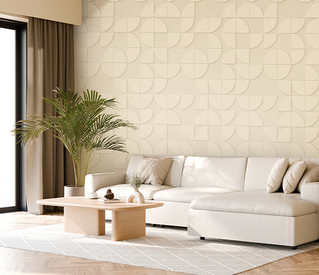 Akoestische Wandbekleding Geo Paneel