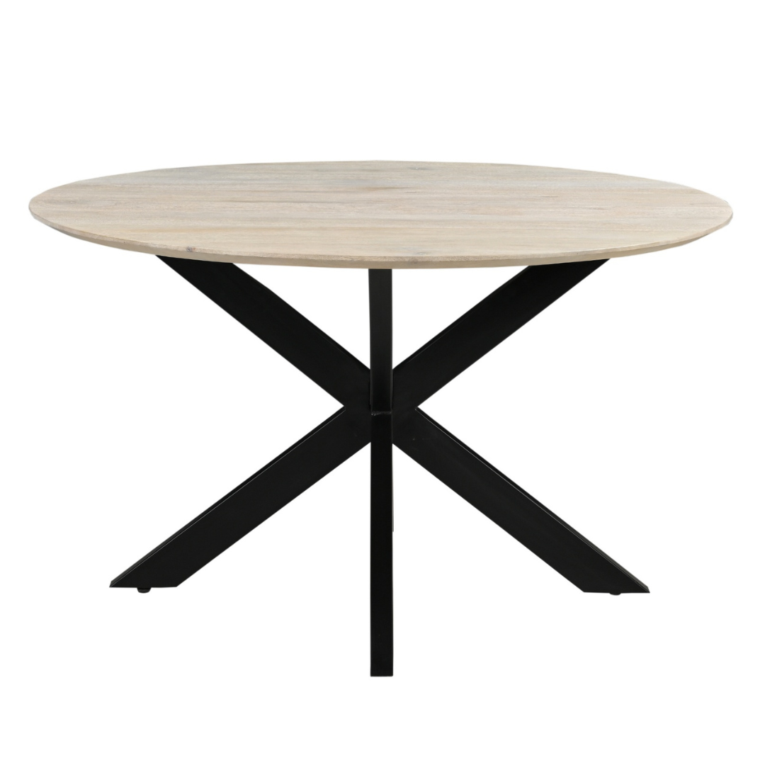Vergadertafel Harper spinpoot – Deens rond - Afbeelding 6