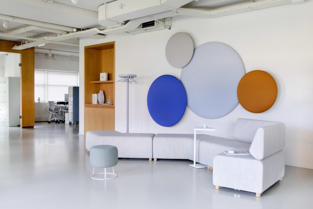 Akoestische wandpanelen Pillow Round