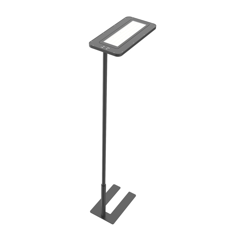 Inluma 2 vloerlamp zwart
