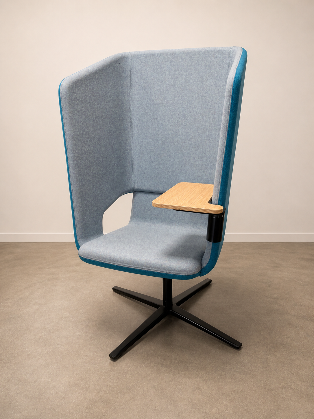 Outlet: Akoestische loungestoel met zijtafel – Twist&Sit