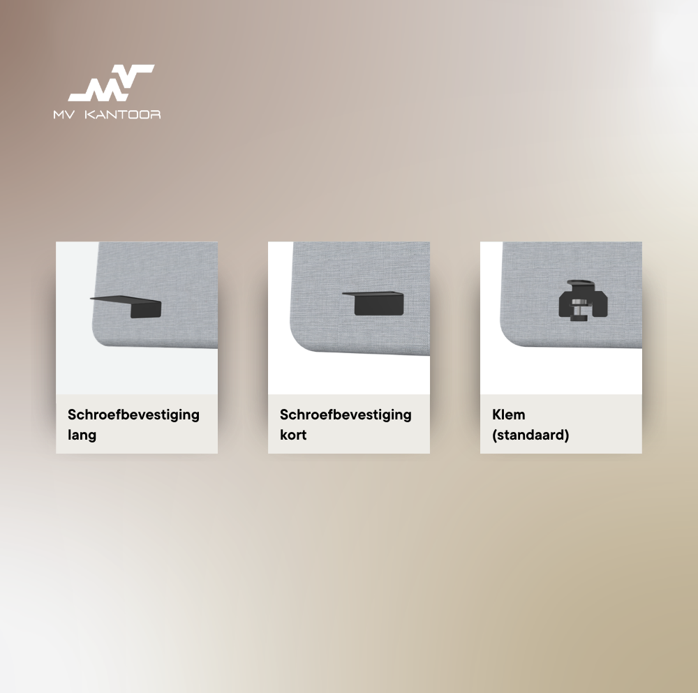 Akoestisch bureauscherm Fono - Afbeelding 4