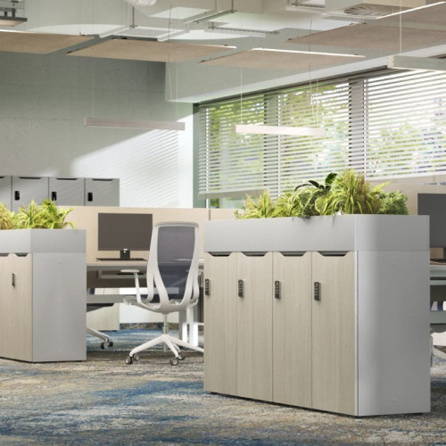 lockerkast choice met plantenbak