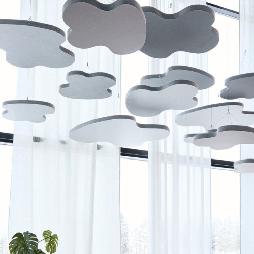Akoestische plafondpanelen wolken vorm online kopen