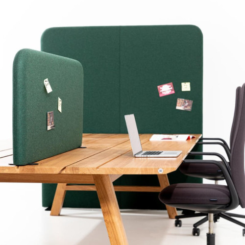 akoestisch bureaupaneel buzzishield desk