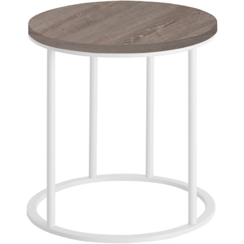 Frame loungetafel rond 42cm hoog