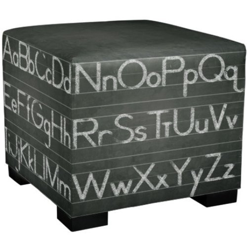 Hocker schoolbord print