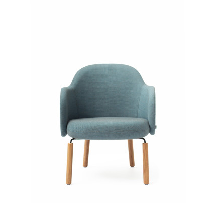 Stoel Flos 4-poot hout