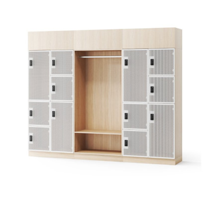 Lockerkast Choice met garderobe en plantenbak