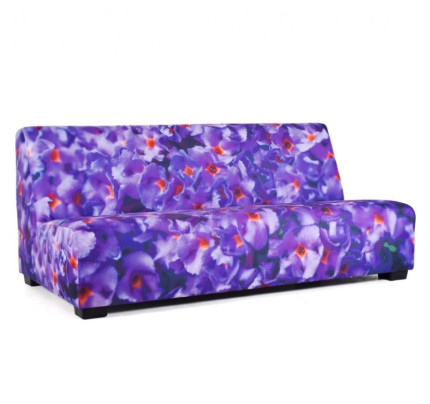 Loungebank met bloemenprint