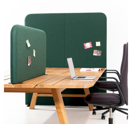 akoestisch bureaupaneel buzzishield desk