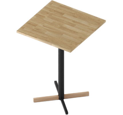 hoge vierkante tafel cross