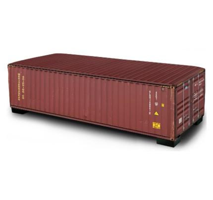 Rechthoekige hocker container