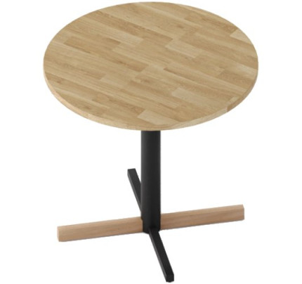 Ronde kolomtafel Cross