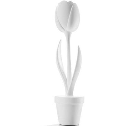witte tafellamp tulp