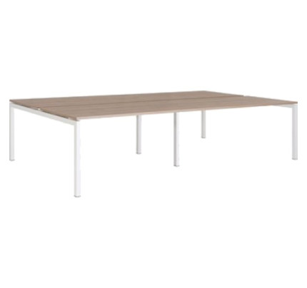 Werkplek Bench 4-persoons