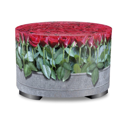 Hocker rond rozen