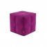 BuzziCube 3D vierkante poef roze