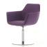 Fauteuil Reto met schotelvoet