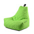 Extreme lounging zitzak quilted limegroen