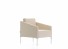 Loungestoel design slank onderstel
