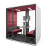 HushFree M Akoestische overlegplek rood