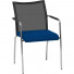 Comfortabele blauwe stoel