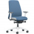 Blauwe bureaustoel arbo