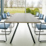 bridge tafel met melamine tafelblad