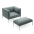 Comfortabele fauteuil City