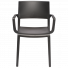 Gerecyclede stoel zwart