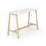 sta vergadertafel nova wood wit