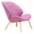 Roze goed zittende stoel Eden