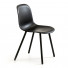 Stoel Mani Plus - zwarte design stoel - MV kantoor