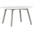 Corner kantinetafel wit