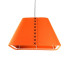 Vilten lamp oranje