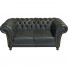 Vintage bank chesterfield