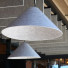 Conic akoestische hanglamp