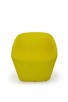 Loungestoel Log 366 - Gele loungestoel volledig gestoffeerd