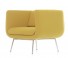 Loungestoel geel design
