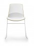 Kunststof stoel Now Sledeframe - stapelbare kunststof stoelen met sledeframe