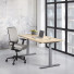 ZF2 slinger verstelbaar bureau aluminium