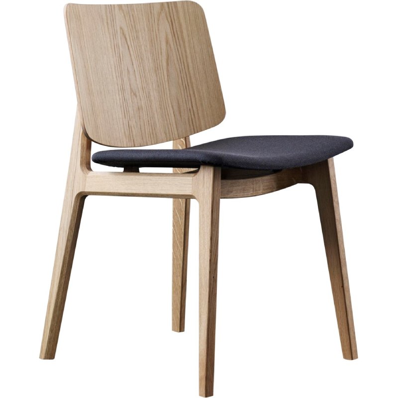 Groen Of heb vertrouwen Houten stoel Freya 4711 | Eiken stoelen | MV Kantoor