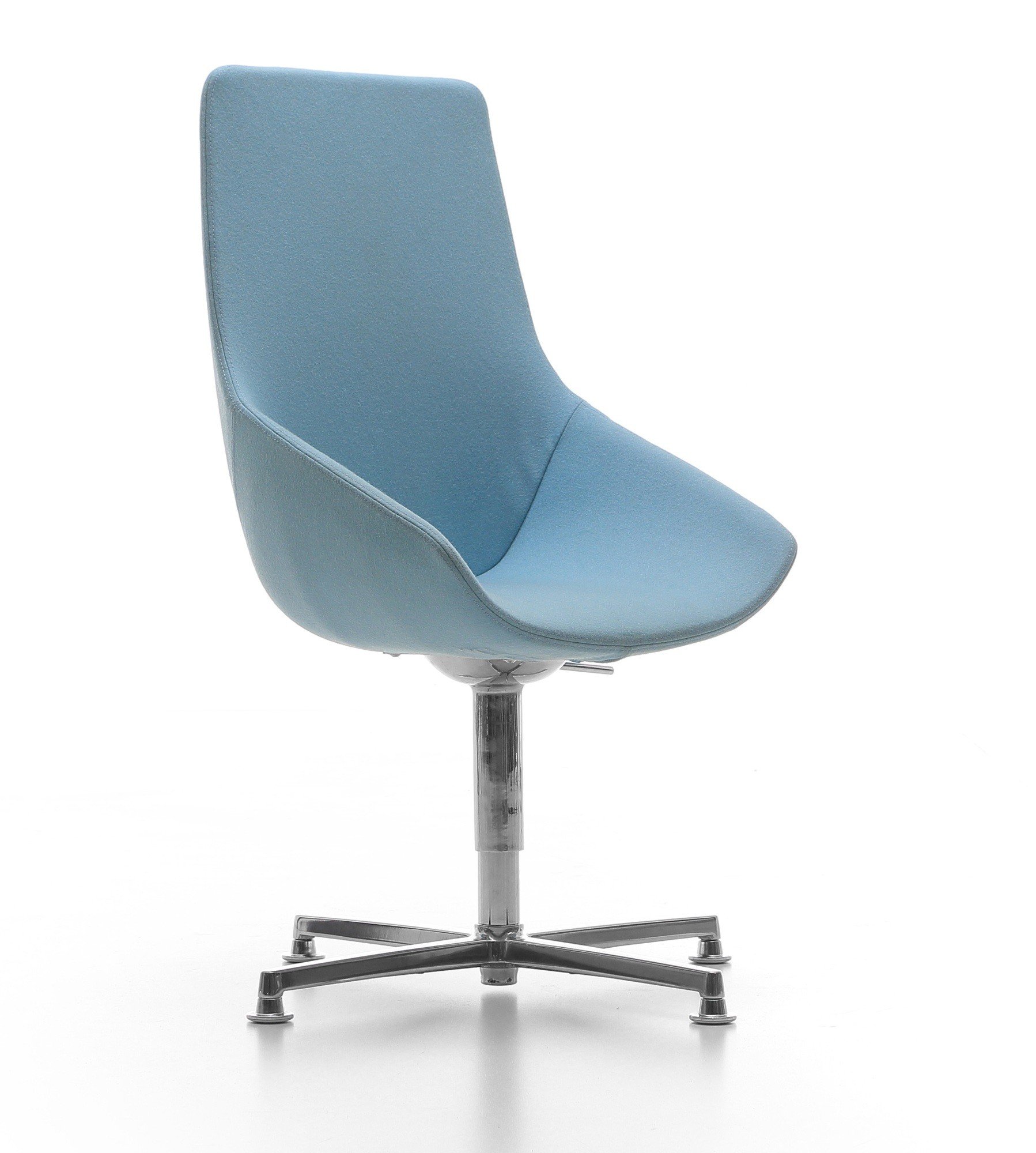 Vergaderstoel Jay 2 Ergonomische werkplek MV Kantoor Cello | comfortabele stoel met draaibare kruisvoet en wielen