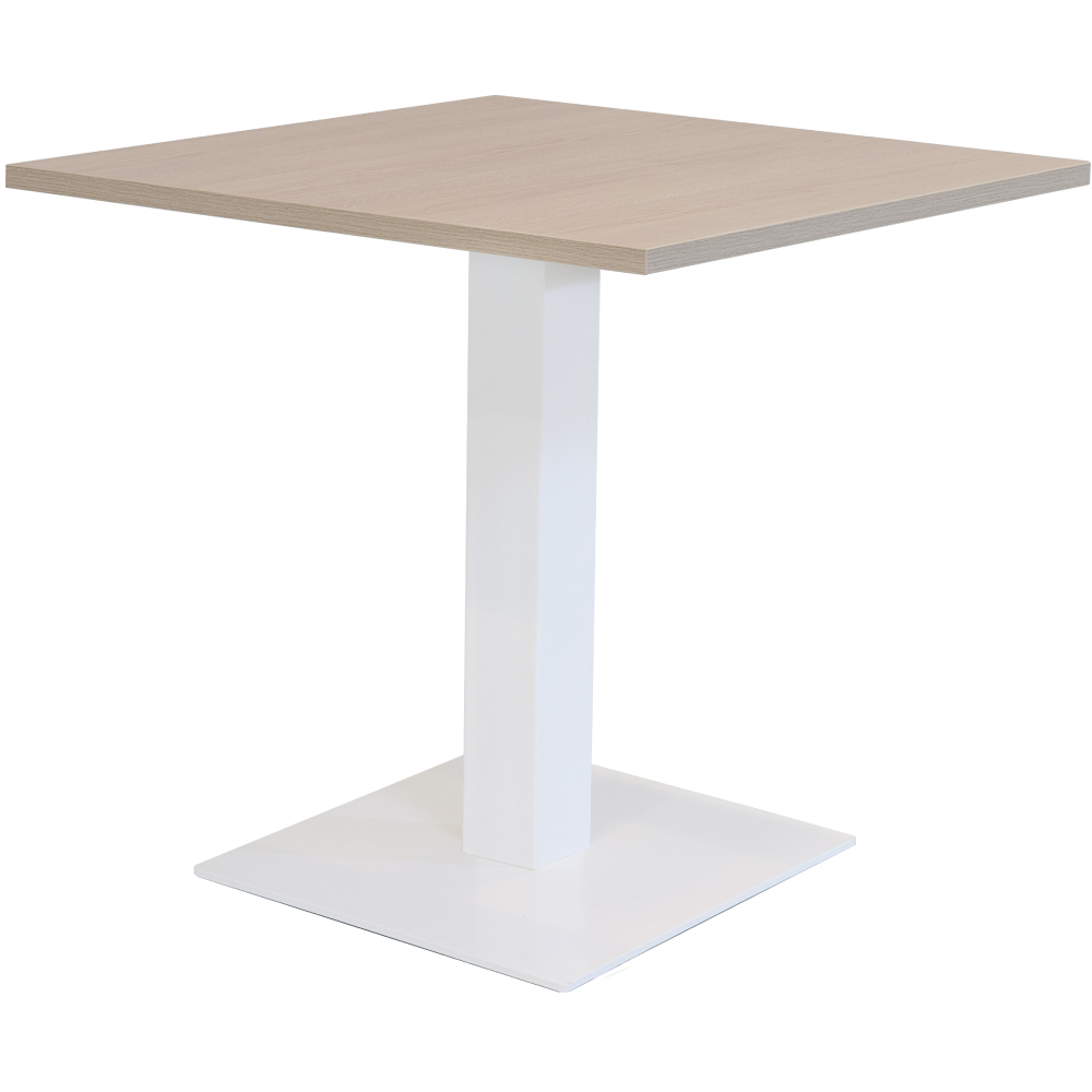 Sandy Impressionisme Perceptueel Kolomtafel met vierkante voet | Vierkante tafels | MV Kantoor