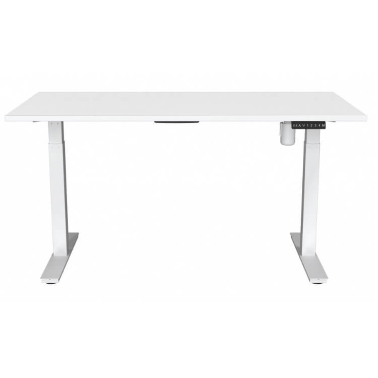 Leonardoda Nu spons Elektrisch bureau 71,5-117,5cm | Verstelbaar bureau | MV Kantoor