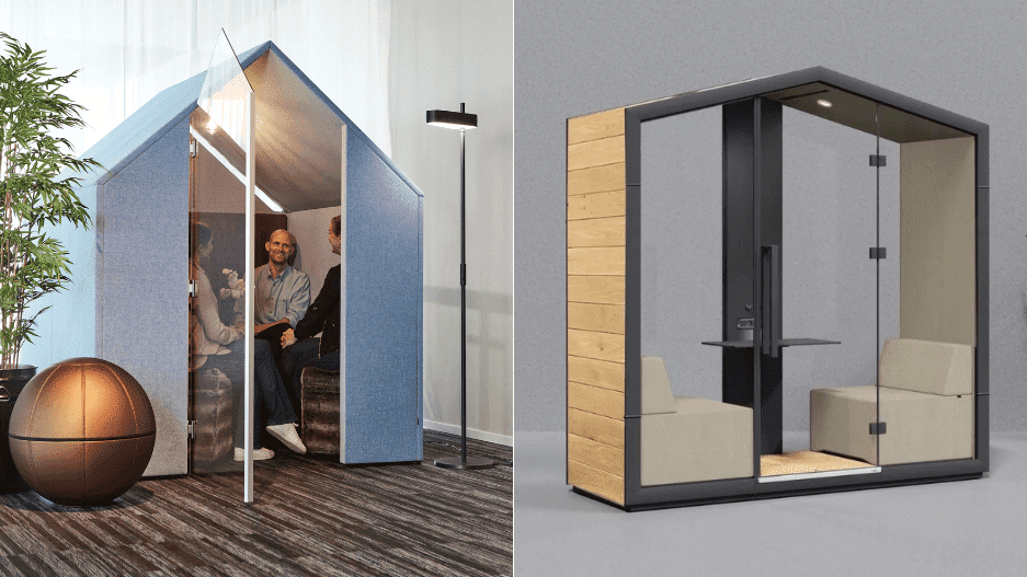 Akoestische officebooths Akoestische officebooths