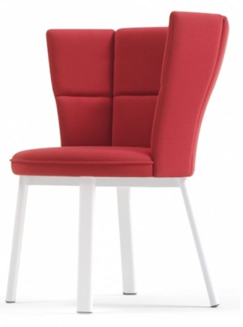 design-stoel-sector-loungestoel-rood