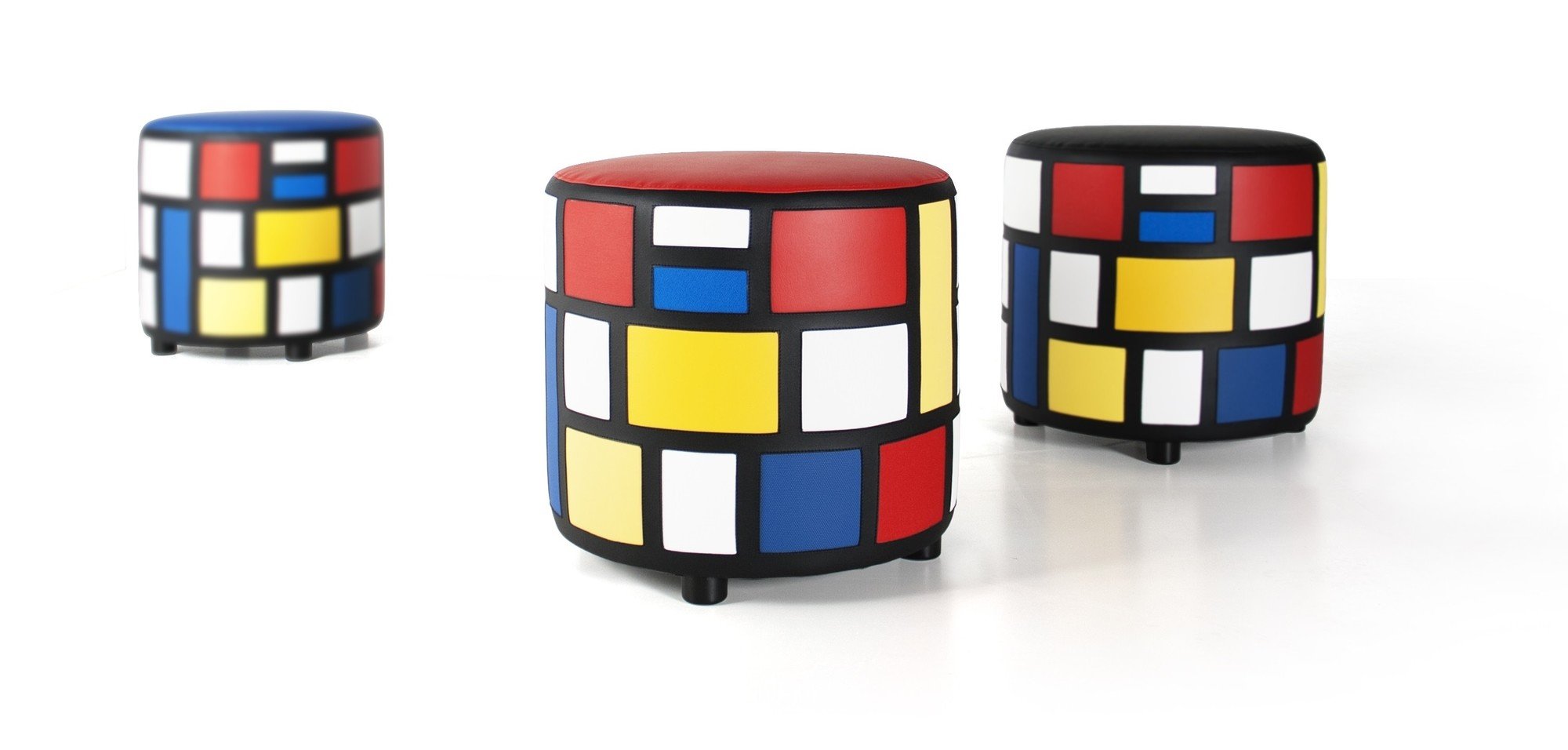 Design poef De Stijl